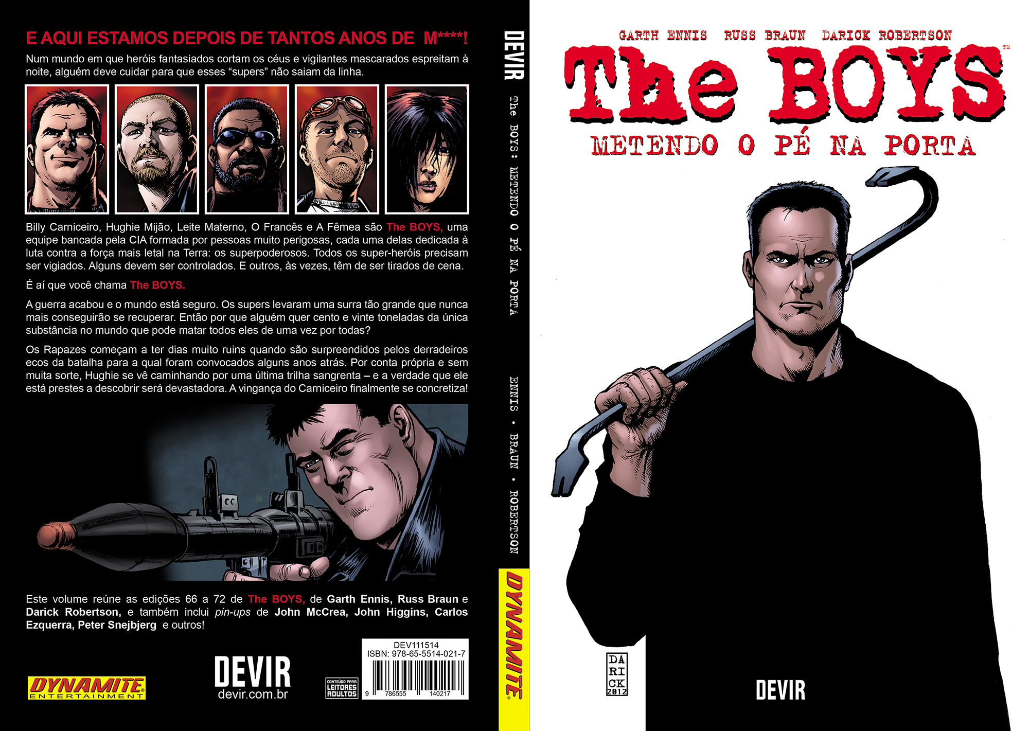 The Boys - Vol. 12 - Metendo o pé na porta - Devir Devir